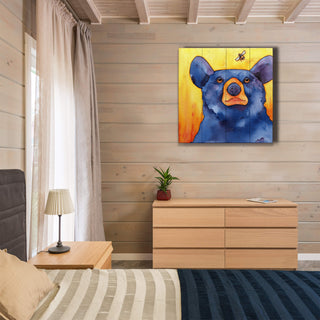 The Honey Seeker - Wood & Metal Wall Art Wood & Metal Wall Art Karen Savory