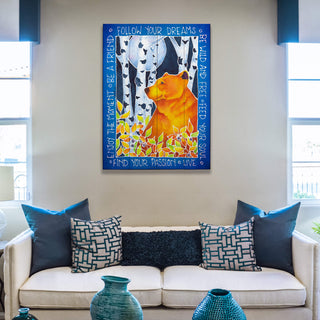 Huckleberry Haven - Wood & Metal Wall Art Wood & Metal Wall Art Karen Savory