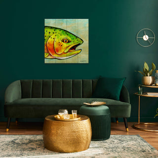 Just Another Fish in the Sea - Wood & Metal Wall Art Wood & Metal Wall Art Karen Savory