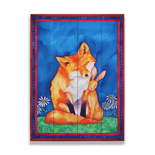 Unlikely Love - Wood & Metal Wall Art Wood & Metal Wall Art Karen Savory