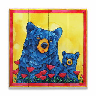 A Summer Morning - Wood & Metal Wall Art Wood & Metal Wall Art Karen Savory