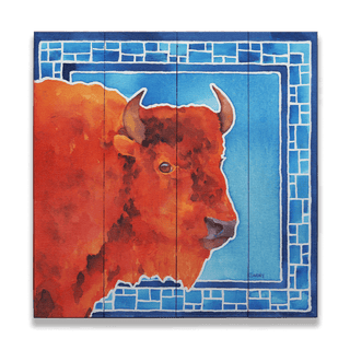 Prairie Thunder - Wood & Metal Wall Art Wood & Metal Wall Art Karen Savory