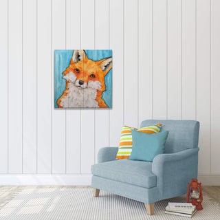 Sly Beauty - Wood & Metal Wall Art Wood & Metal Wall Art Karen Savory