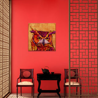 The Stare - Wood & Metal Wall Art Wood & Metal Wall Art Karen Savory