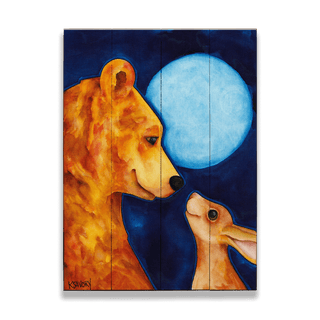 Stardust - Wood & Metal Wall Art Wood & Metal Wall Art Karen Savory Wood 9" x 12"