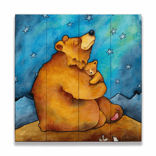 Super Hero - Wood & Metal Wall Art Wood & Metal Wall Art Karen Savory