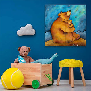 Super Hero - Wood & Metal Wall Art Wood & Metal Wall Art Karen Savory