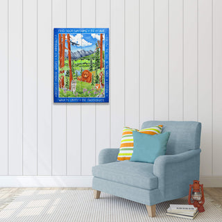 Sweet Mountain Home - Wood & Metal Wall Art Wood & Metal Wall Art Karen Savory