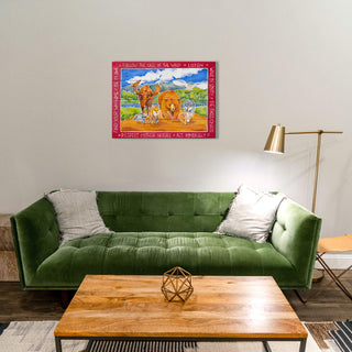 When Wildlife Unites - Wood & Metal Wall Art Wood & Metal Wall Art Karen Savory