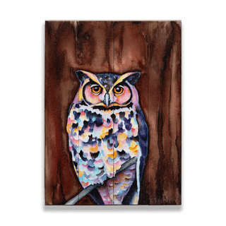 Who Dat? - Wood & Metal Wall Art Wood & Metal Wall Art Karen Savory