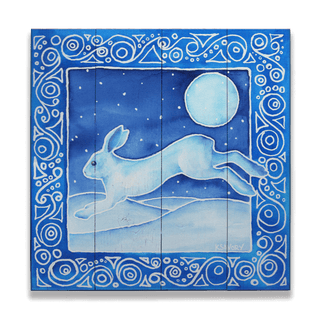 Winter Elegance - Wood & Metal Wall Art Wood & Metal Wall Art Karen Savory