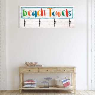Beach Towels: Generic - Coatrack Coatrack Wall Decor Meissenburg Designs