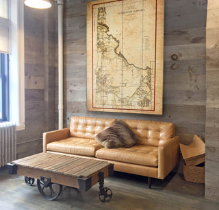 Historic Map of the Idaho Territory - Wood & Metal Wall Art Wood & Metal Wall Art Lisa Middleton