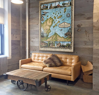 Apostle Islands National Lakeshore - Wood & Metal Wall Art Wood & Metal Wall Art Lisa Middleton