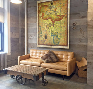 Lewis and Clark National Forest: Illustrated Map - Wood & Metal Wall Art Wood & Metal Wall Art Lisa Middleton