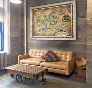 Lake Country of Northern Waukesha County - Wood & Metal Wall Art Wood & Metal Wall Art Lisa Middleton
