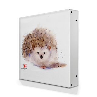 Hedgehog - Metal Box Art Metal Box Wall Art Dean Crouser