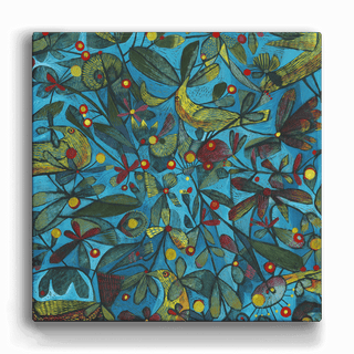 Six Birds - Metal Box Art Metal Box Wall Art Este MacLeod