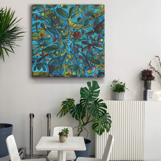 Six Birds - Metal Box Art Metal Box Wall Art Este MacLeod