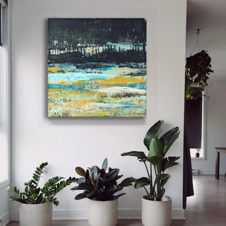 Forest - Metal Box Art Metal Box Wall Art Nancy Seiler