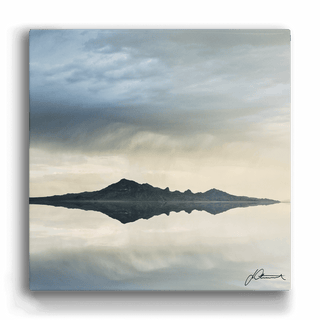 Bonneville Salt Flats: Metal Box Art Metal Box Wall Art John Lichtwardt