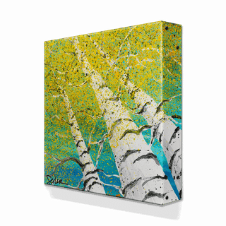 Looking Skyward 3: The Canopy's Dance - Metal Box Art Metal Box Wall Art Nancy Seiler