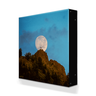 Full Moon Rises - Metal Box Art Metal Box Wall Art Michael Underwood