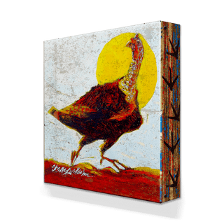 Hot to Trot - Metal Box Art Metal Box Wall Art Shelle Lindholm