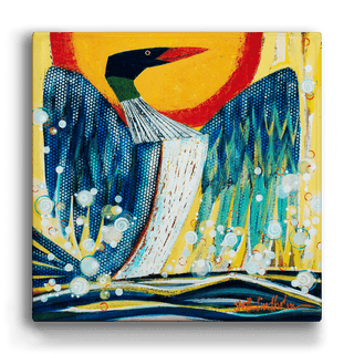 Lady of the Lake - Metal Box Art Metal Box Wall Art Shelle Lindholm