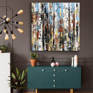 Utah Aspens II - Metal Box Art Metal Box Wall Art Nancy Seiler