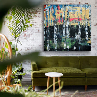Wooded - Metal Box Art Metal Box Wall Art Nancy Seiler