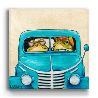 Date Night - Metal Box Art Metal Box Wall Art Karen Savory