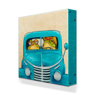 Date Night - Metal Box Art Metal Box Wall Art Karen Savory