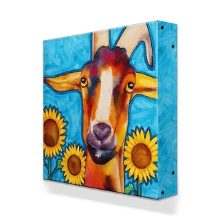 High on Sunshine - Metal Box Art Metal Box Wall Art Karen Savory