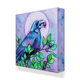 Huckleberry Moon - Metal Box Art Metal Box Wall Art Karen Savory