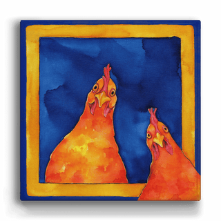 Hoping for a Handout - Metal Box Art Metal Box Wall Art Karen Savory