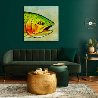 Just Another Fish in the Sea - Metal Box Art Metal Box Wall Art Karen Savory