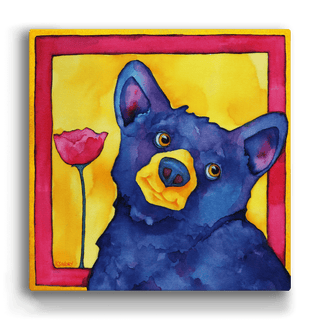 Cute as a Poppy - Metal Box Art Metal Box Wall Art Karen Savory
