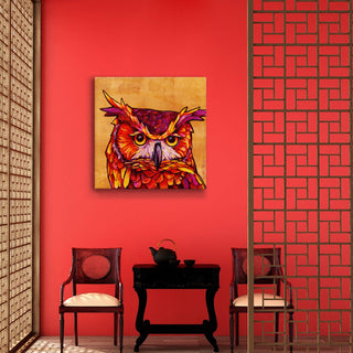 The Stare - Metal Box Art Metal Box Wall Art Karen Savory