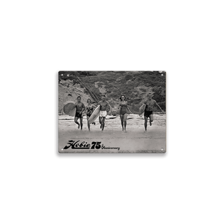 Running Toward the Break - Metal Wall Art Wood & Metal Wall Art Hobie
