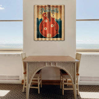 Nashville Dreams - Corrugated Metal Wall Art Corrugated Wall Art Anderson Design Group
