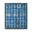 Blue Generic Corrugated Metal Wall Art