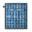 Lake House Blue Personalized Corrugated Metal Wall Art