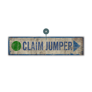Directional Ski Trail Marker Sign: Green Circle - Wood & Metal Wall Art