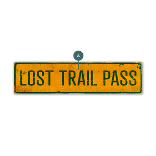 Landmark Classic Custom Signs: Yellow 1 - Wall Decor Wood & Metal Wall Art Out West Design