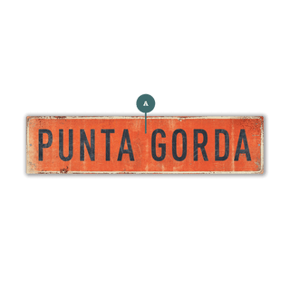 Landmark Classic Custom Signs: Coral 1 - Wall Decor Wood & Metal Wall Art Out West Design