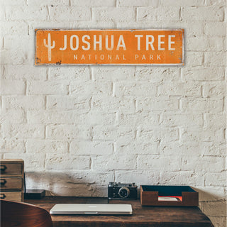Landmark Cactus Custom Signs: Orange 2 - Wall Decor