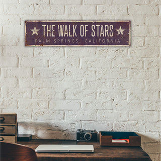 Landmark Palm Springs Stars - Wall Decor Wood & Metal Wall Art Out West Design