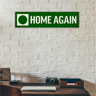 Ski Run Custom Signs: Green Circle - Wall Decor Wood & Metal Wall Art Out West Design