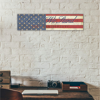 United We Stand – Patriotic 250th Anniversary - Wall Decor Wood & Metal Wall Art Out West Design